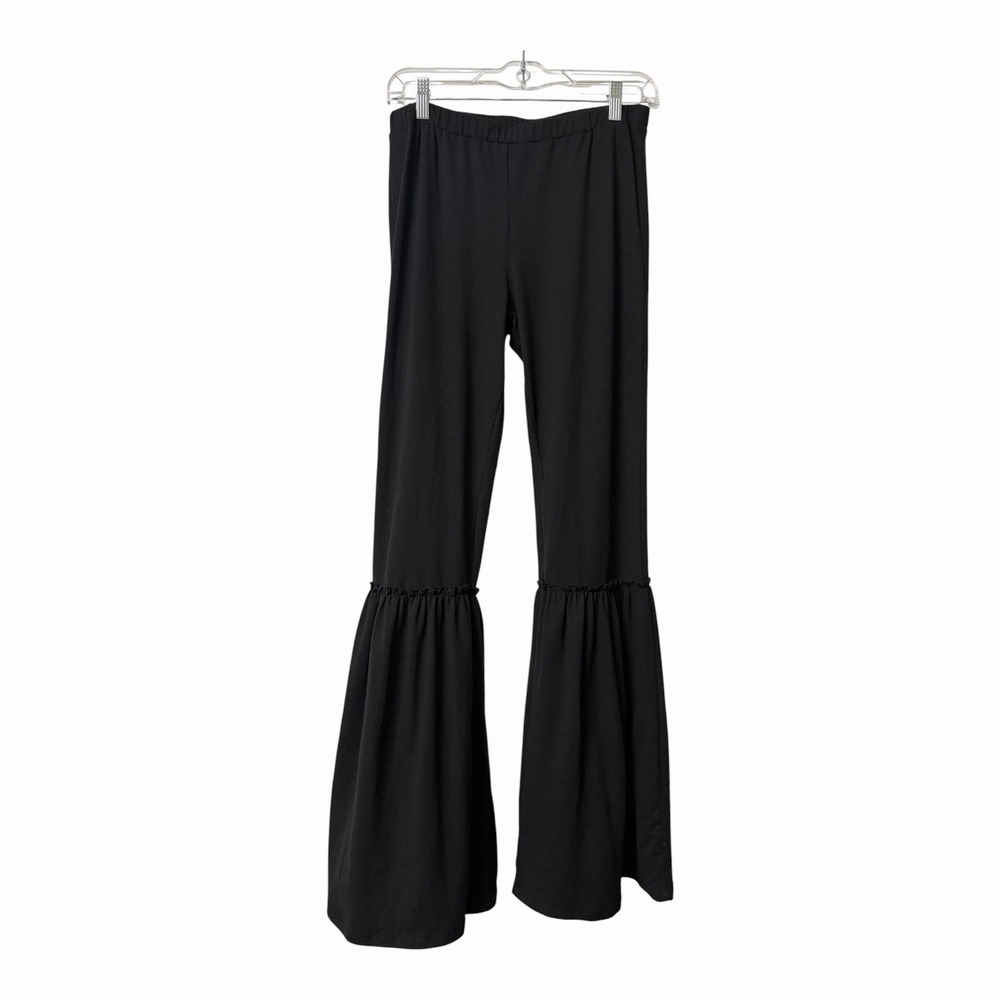 Living Doll Los Angeles Bell Bottom Flare Pants Stretch